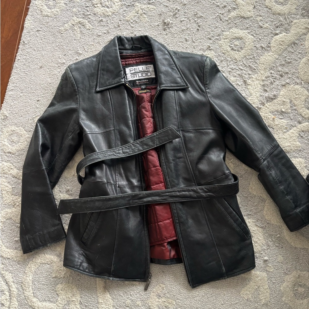 Pelle Studio Black Leather Jacket
